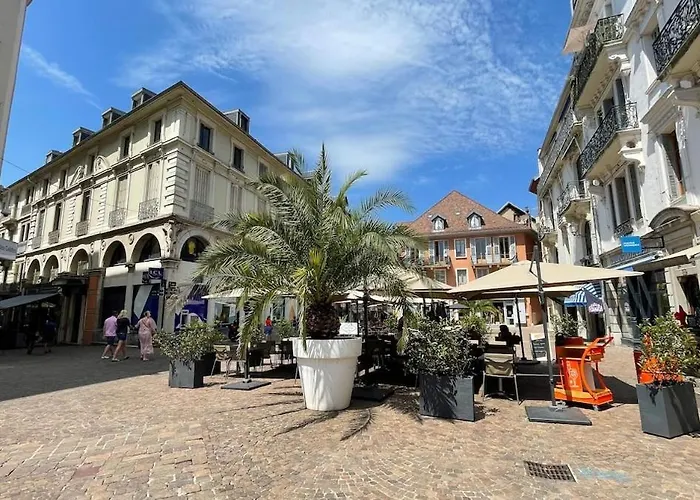 Calme, Piscine - Proche Thermes Et Centre 아파트